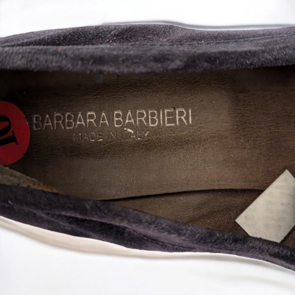 Italian Leather Navy Loafers - Picture 4 of 5